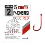 Крючки Fanatik FK-10006 R Sode Red