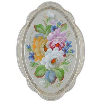 Zhostovo metal tray A11D210725144