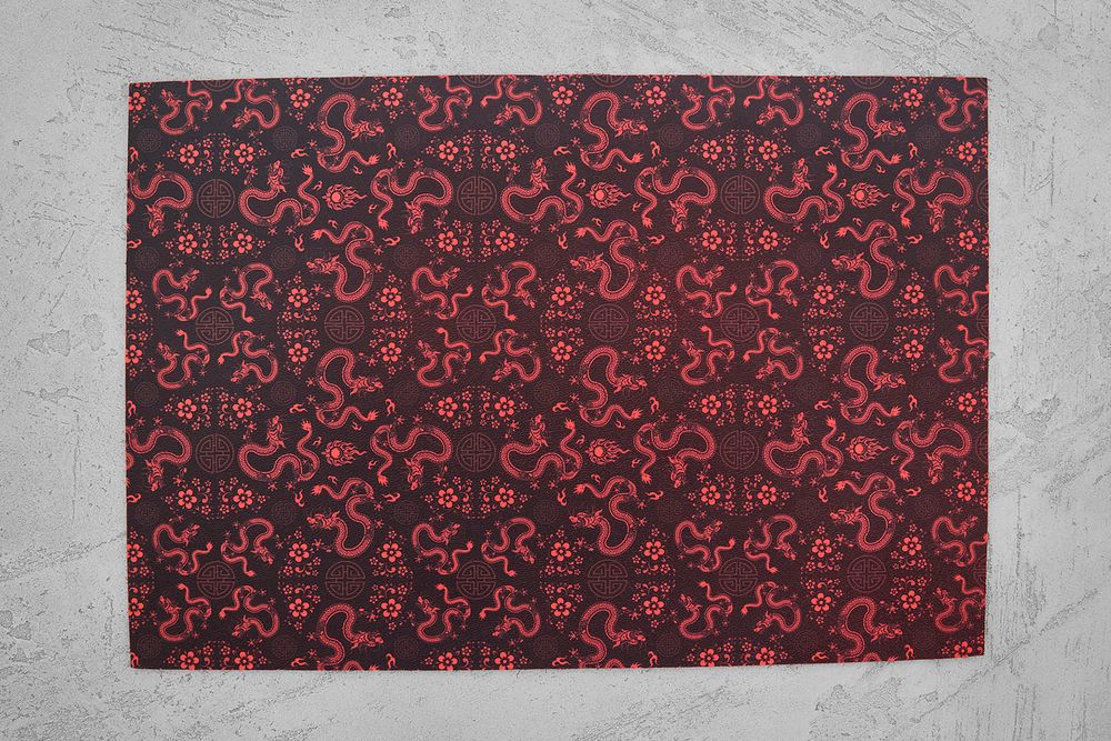 Кайдекс Dragon red 2,03мм, лист 300x200мм