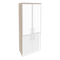 Onix Шкаф высокий широкий O.ST-1.2 R white  800*420*1977