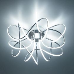 Citilux Джемини Смарт CL229A161E RGB Умная люстра Хром