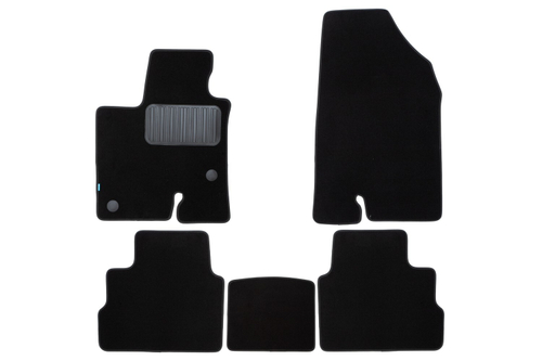 Коврики в салон для HAVAL Dargo 2022- кроссовер, 5шт. (текстиль) KLEVER0309901822110KH