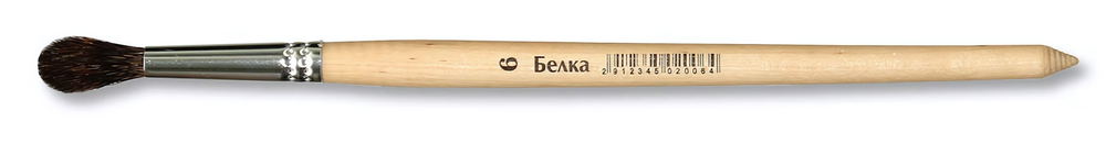 Кисть белка №6 "Ученическая" БП-02026 (Артком)