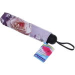 Зонт механический ветроустойчивый, матовая ручка «BESTzontik», микс цвет, длина 25см, d-110см