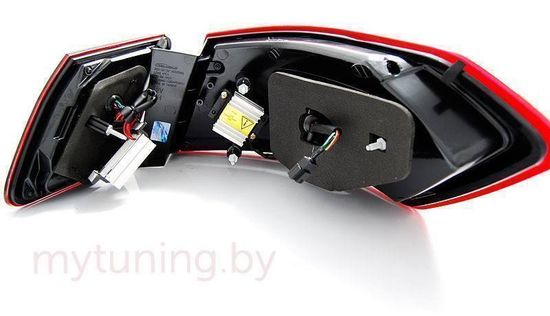 Задние фонари red white led для Mercedes E W212