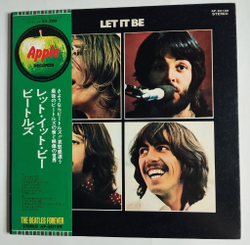 Винтажная виниловая пластинка LP The Beatles Let It Be (Japan 1971) (Obi) EX