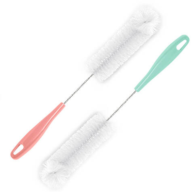 Ершик для мытья бутылок, ширина 6 см, длина с рукояткой 38,5 см, пластиковый, YORK, 41030ОЗ