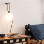 Wall design lamp NH by Artemide