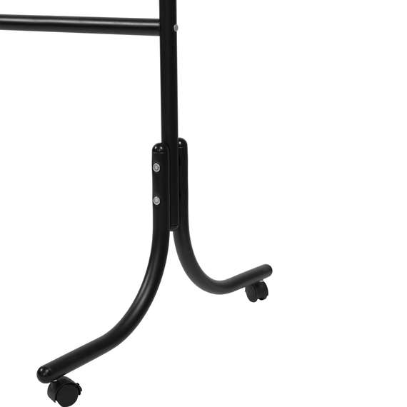 Вешалка напольная на колесах М 11 чёрный