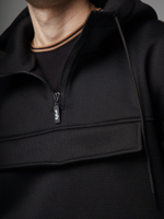 Худи анорак черный Город Горький мужское