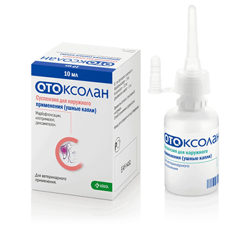 Отоксолан ушные капли 10мл