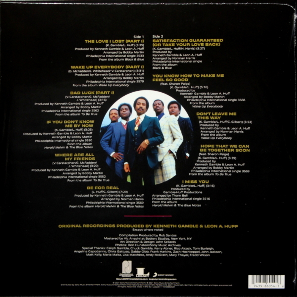 Harold Melvin & The Blue Notes / The Best of Harold Melvin & The Blue Notes (LP)
