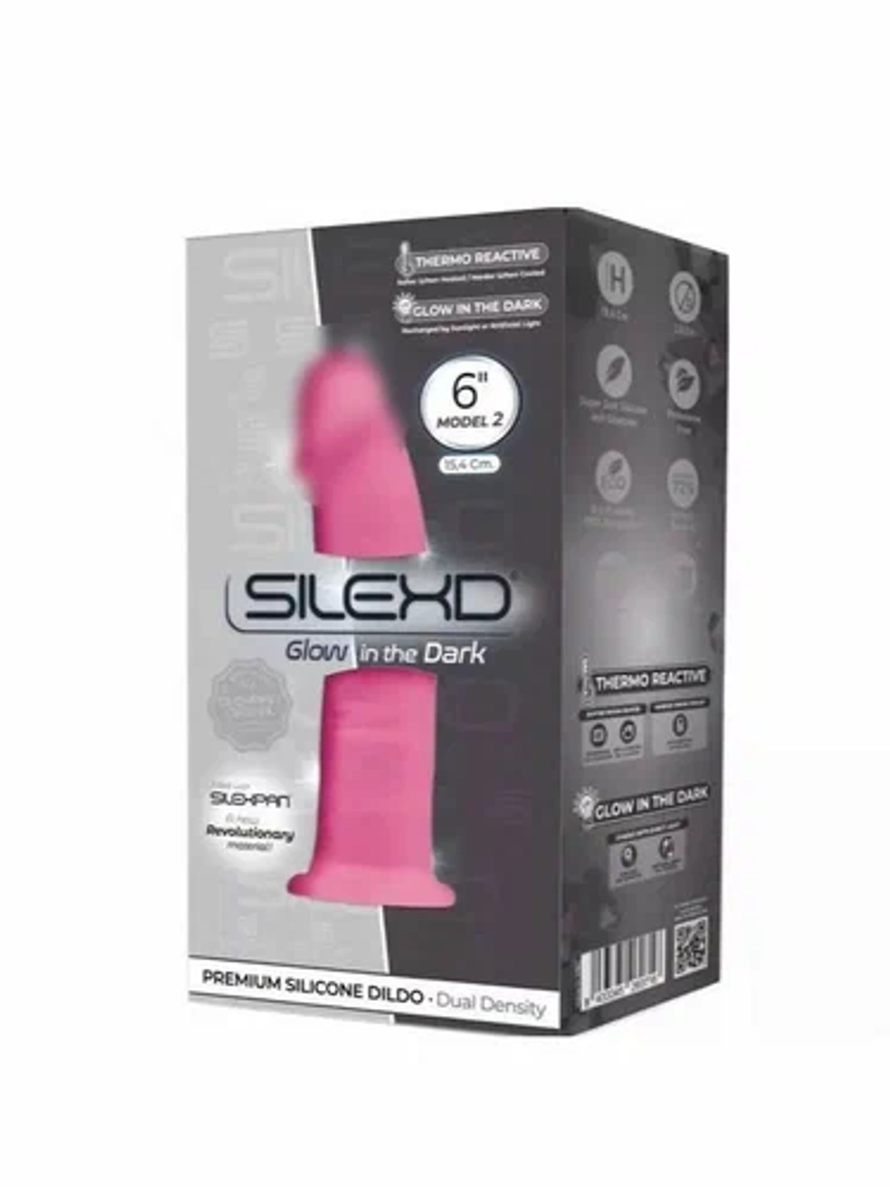 Фаллоимитатор SILEXD "Model 2" (светится в темноте)