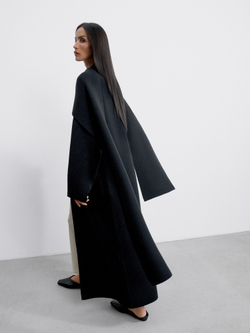 Кардиган-пальто SEVARA, чёрный