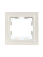 BRITE Рамка 1-местная IP44 РУ-1-БрЖ-44 жемчуг IEK