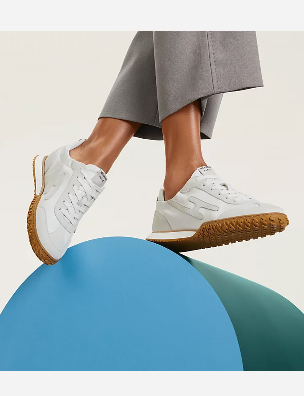 Hermes Jet Sneaker Blanc