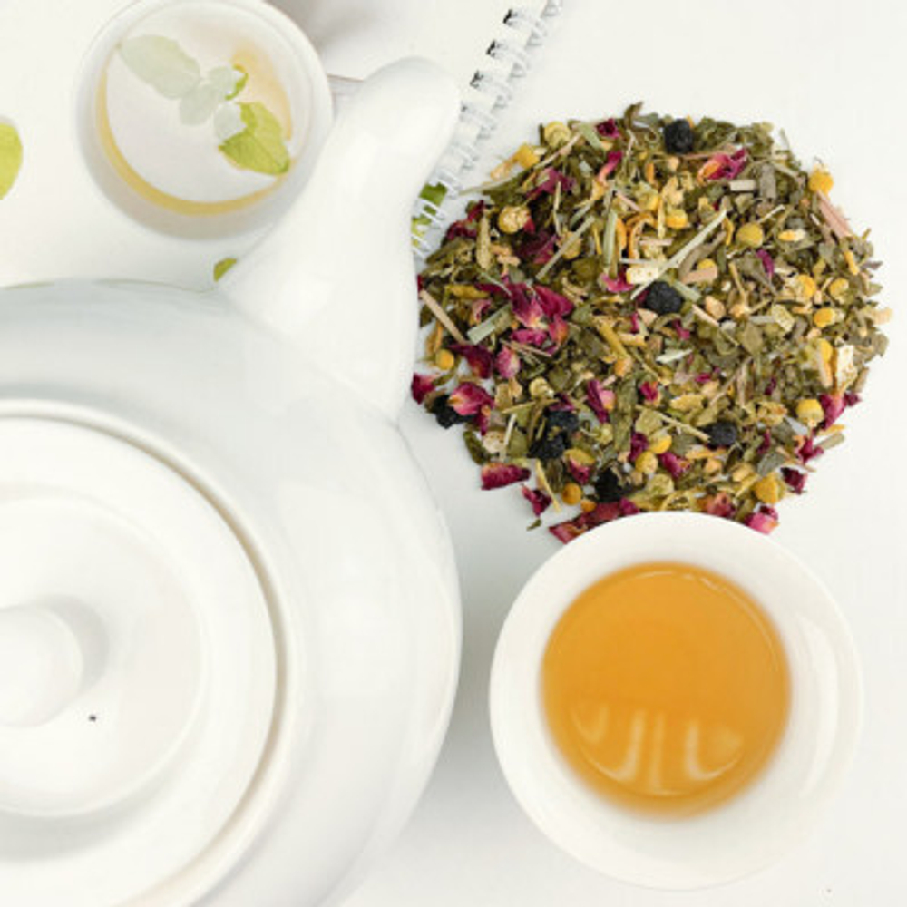 Зеленый чай BERRY-TEA "Аргентинское танго"  | 18гр под стакан | Эконом