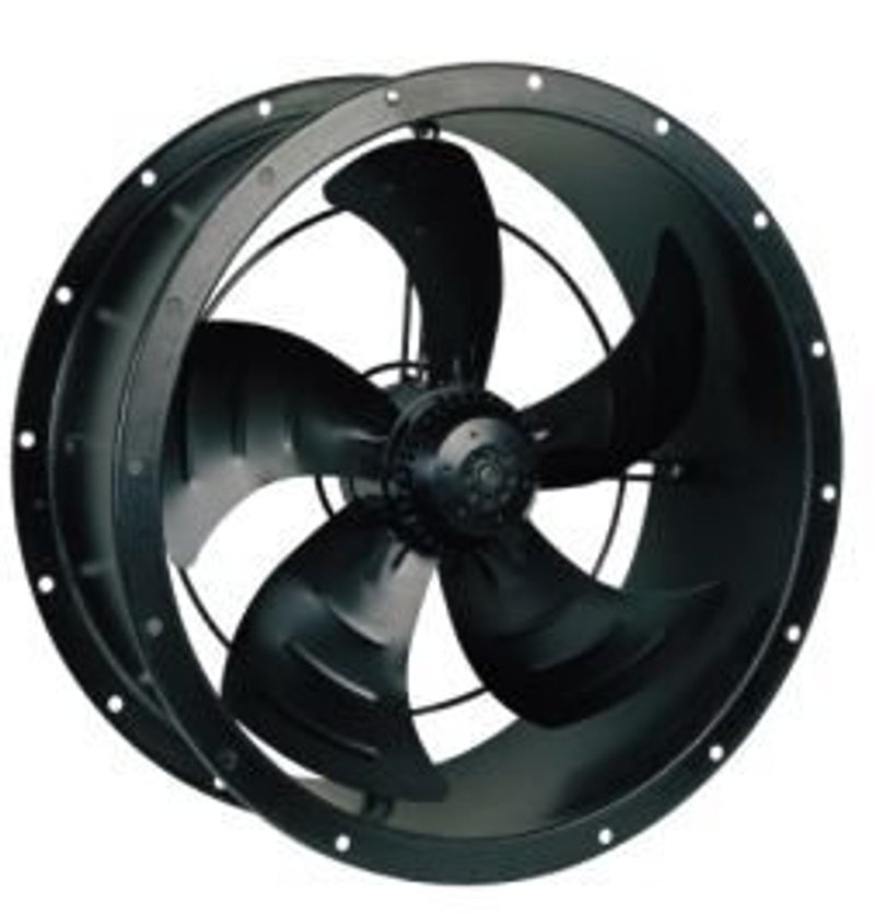 Осевой вентилятор YWF(K)4D-550ZT на фланцах