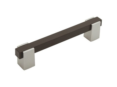 Ручка скоба мебельная С-21 Дуб венге (36)/Металлик