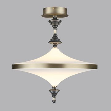 Потолочная светодиодная люстра 43W 3000K 5404/43CL бронзовый/белый Ula Odeon Light Exclusive