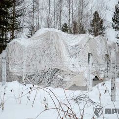 Маскировочная сеть МКТ-2С / СНЕГ, 3*6