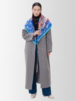 Платок «Собор Василия Блаженного» 100% шелк