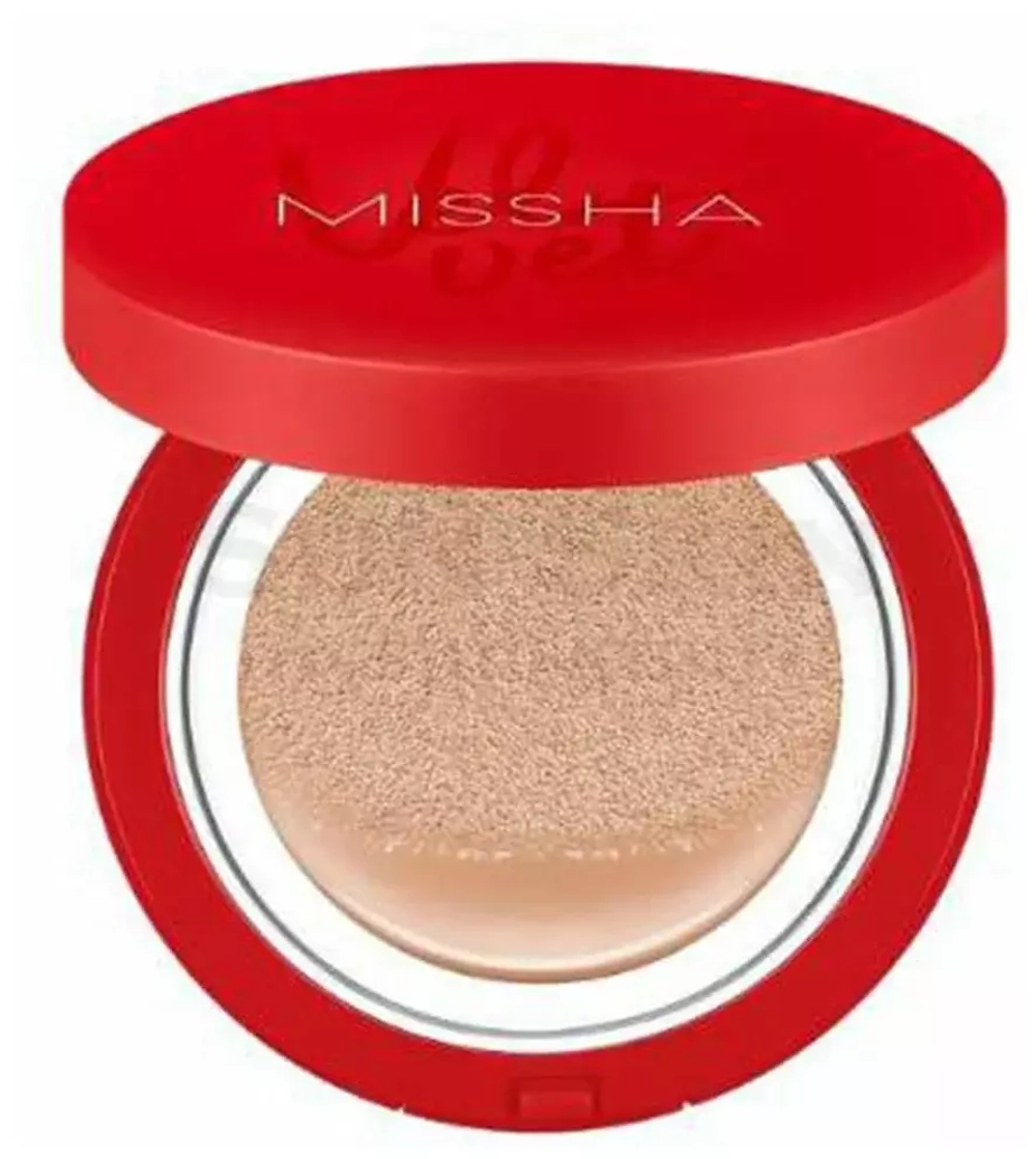 Кушон с матовым финишем Тон 21 Missha Velvet Finish Cushion SPF50+ PA+++ №21, 15 г