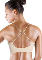 Бесшовный топ с поддерживающим эффектом (Размер: L-XL) (Цвет: черный)