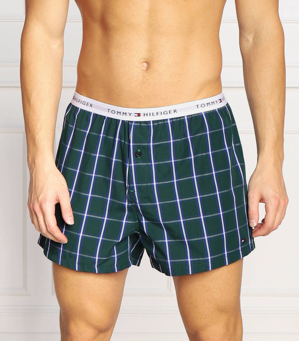 Трусики-боксеры WOVEN Tommy Hilfiger - зеленый(UM0UM02607)