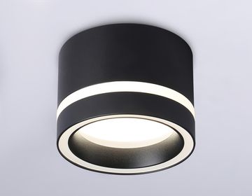 Накладной точечный светильник 1*GX53 TN5246 BK чёрный GX Standard tech Ambrella