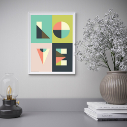 IKEA BILD  (ИКЕА БИЛД)  -  Плакат, Любовь, 30x40 см