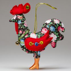 Ёлочная игрушка Петушок в сапогах
