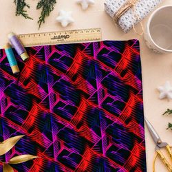 Ткань премиум бифлекс вечерняя галерея