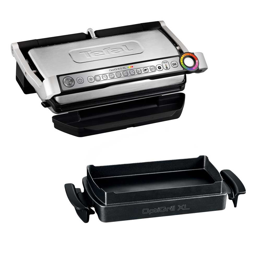 Комплект электрогриль Tefal GC722D34 + насадка Tefal XA727810