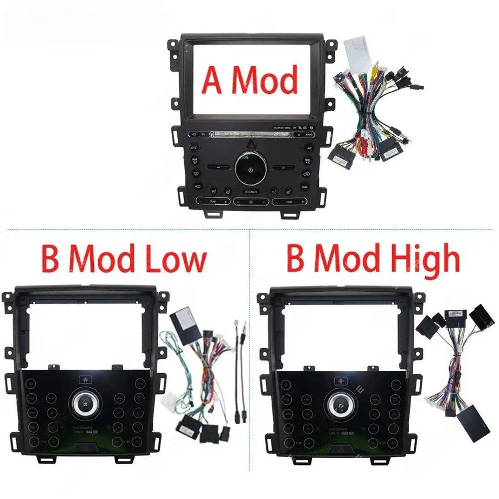 Магнитола для Ford Edge 2010-2015 - Carmedia SF-9065-A (рамка 9") QLed+2K, Android 13, UIS7870 (DUDU7), CarPlay, SIM-слот