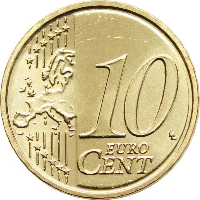 10 евроцентов 2014 Латвия (10 euro cent)