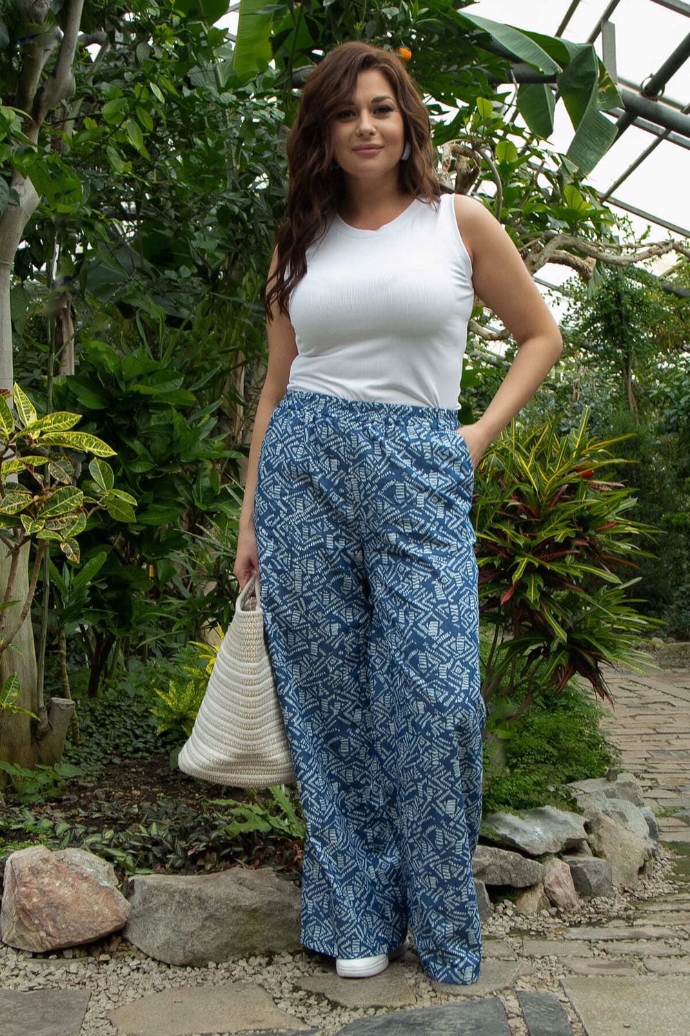 Брюки Летняя пора НЬЮ (синие) Б13478-16М LT Collection