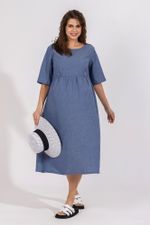 Платье Тимьян-1 Виотекс СИНИЙ (Акция)