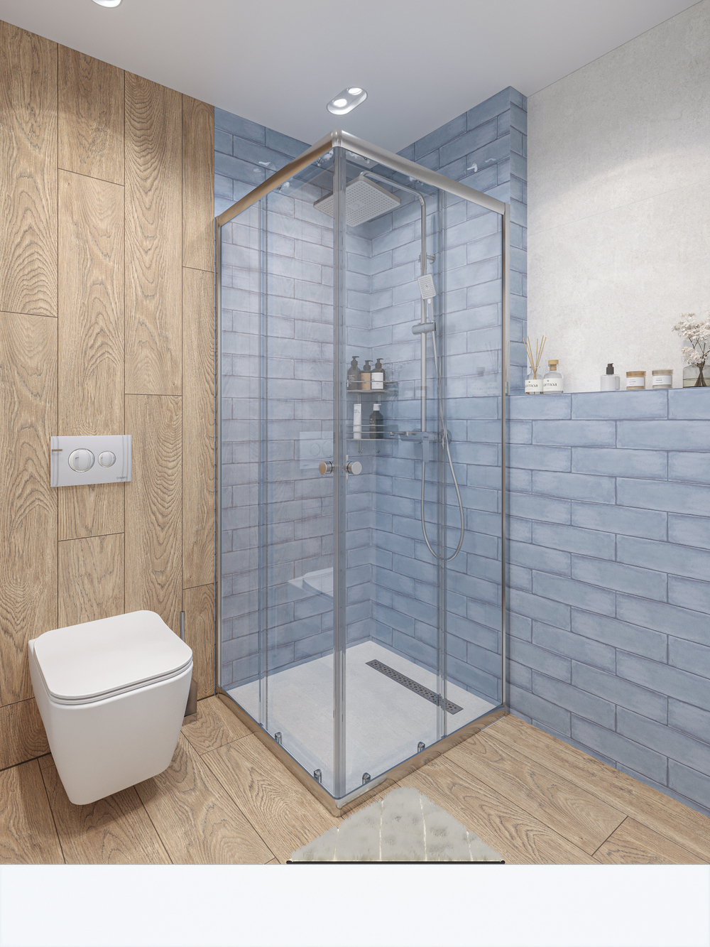 Душевой трап (лоток) EWRIKA 8600450 50 см, с сифоном