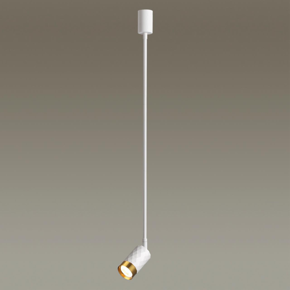 4350/1C HIGHTECH ODL23 281 белый/металл Потолочный св-к IP20 LED GU10 10W AD ASTRUM