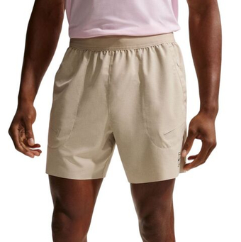 Мужские теннисные шорты Nike Court Advantage Dri-Fit 6in - desert khaki/black