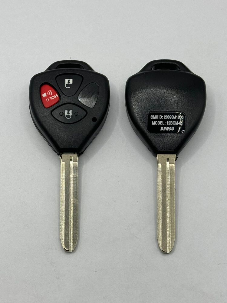 TЗаготовка автомобильного ключа toyota 2+1кн(с красн.кн.)корп.дист.кл. 14555