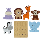 Пальчиковый театр "Зоопарк" (Фетр)