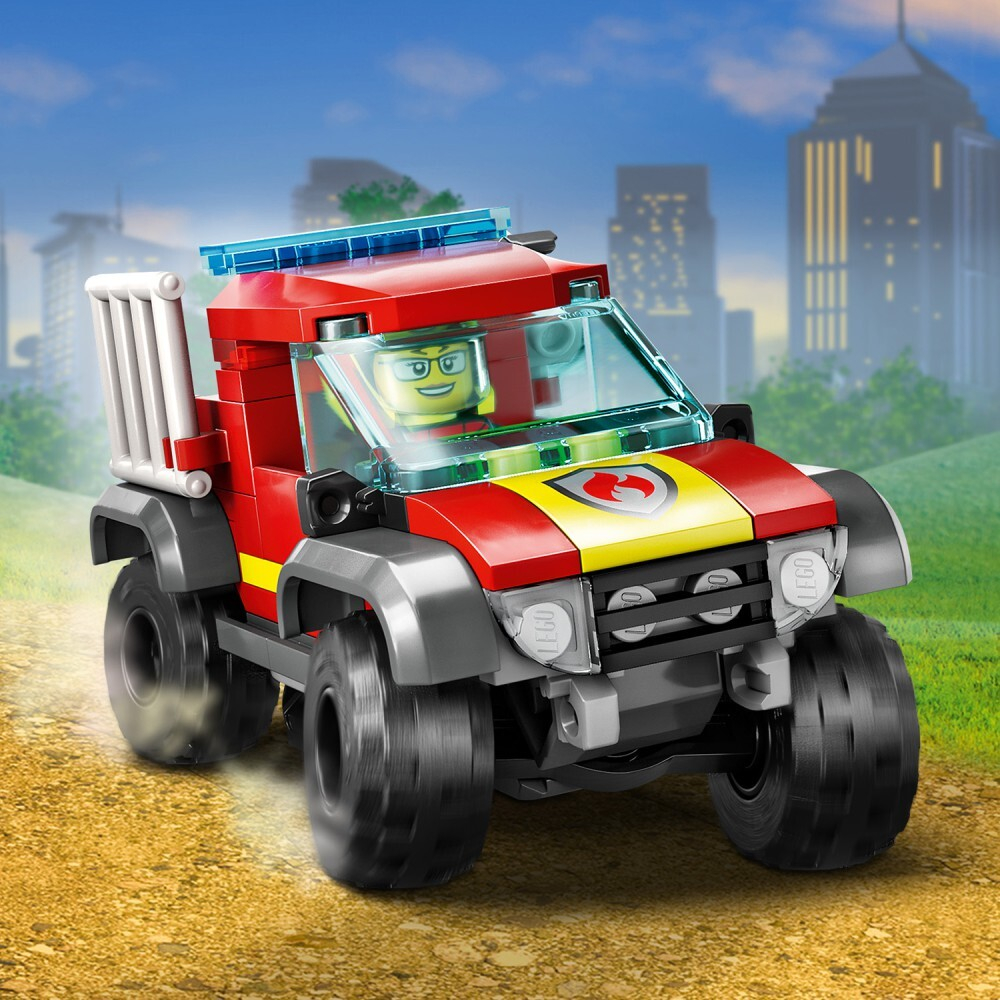 LEGO City — Пожарная машина 4x4 — Спасательная миссия 60393 / артикул   60393  / GTIN 5702017416588