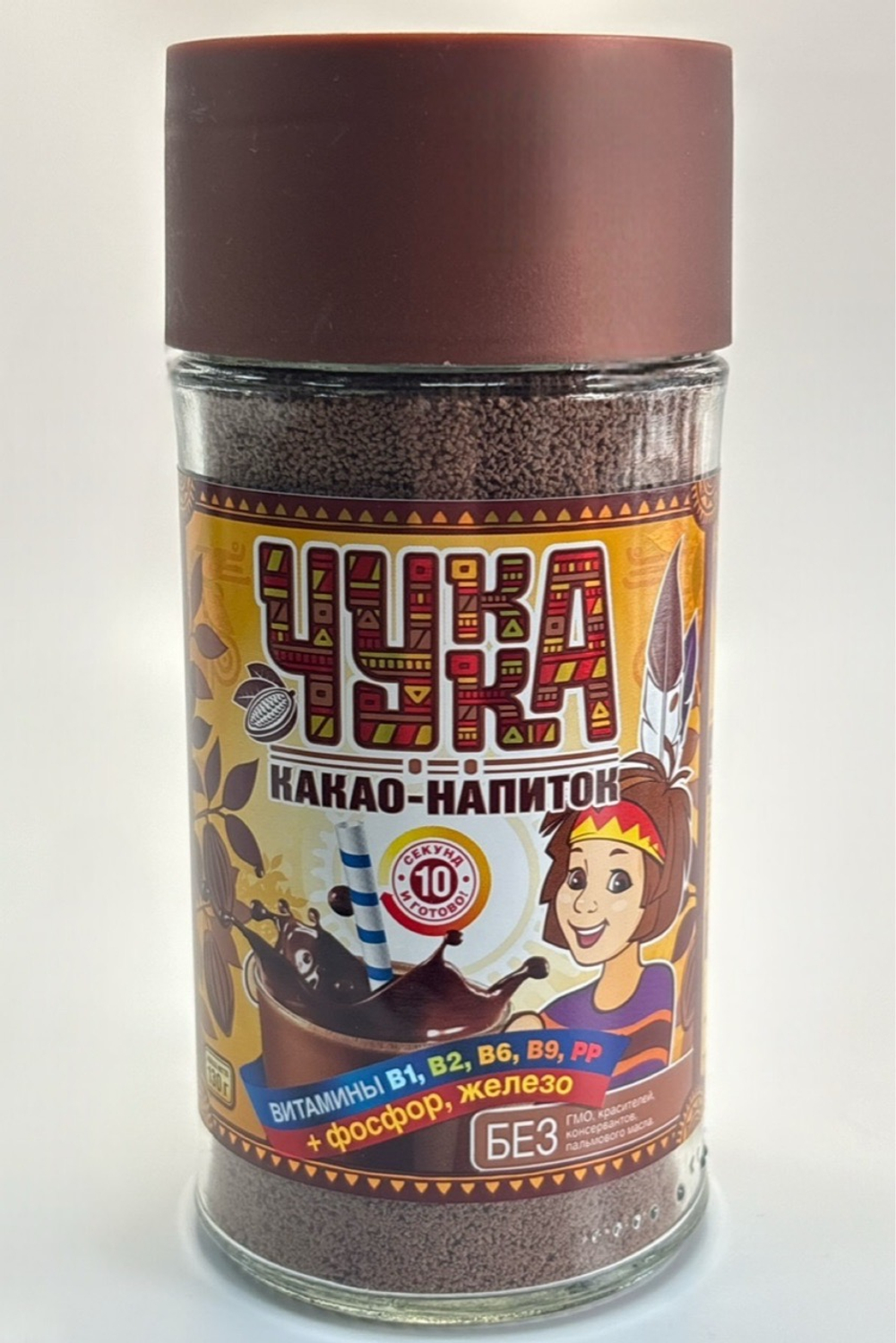 КАКАО-НАПИТОК ГРАНУЛИРОВАННЫЙ ЧУККА 130Г СТБ/15