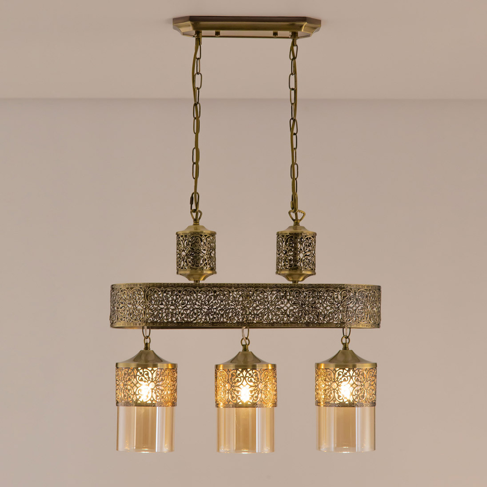 Citilux Эмир CL467233 Люстра подвесная Бронза