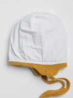 Шапка детская осенняя со снудом