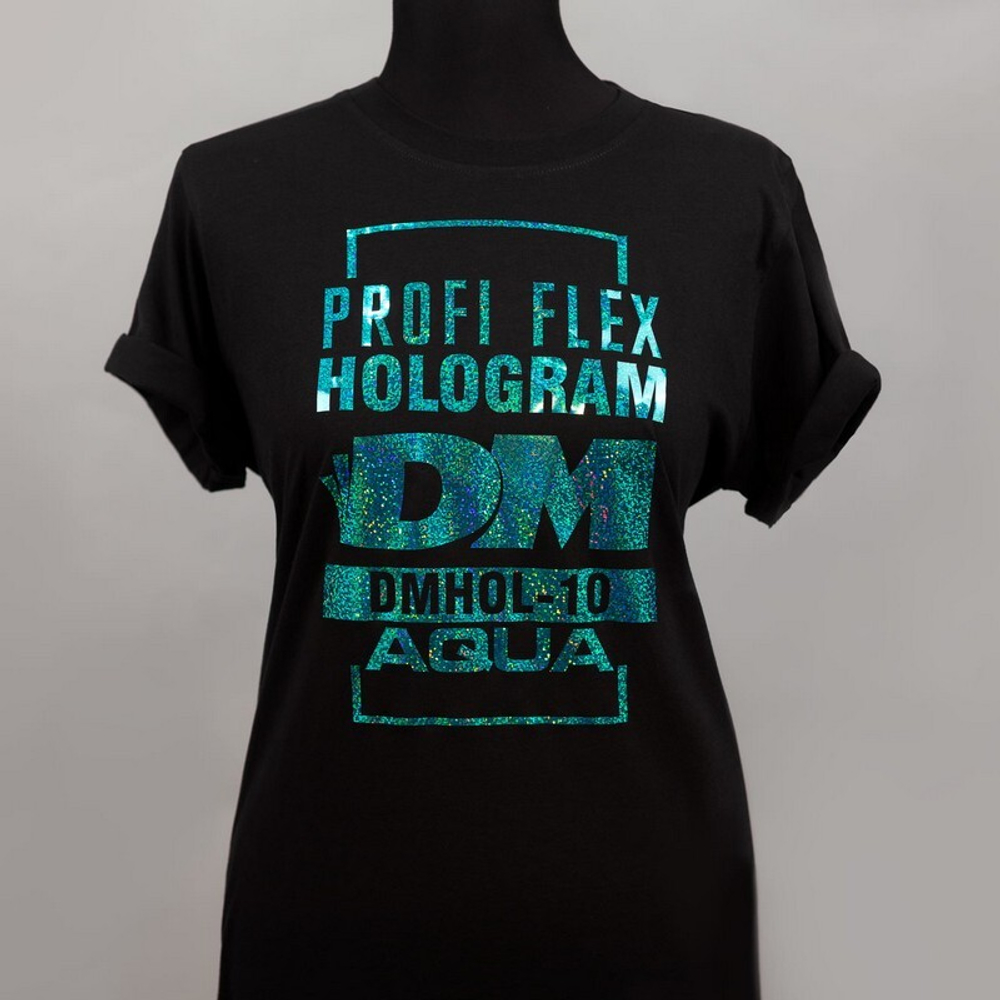 Пленка PROFI FLEX Hologram (DMHOL-10) Aqua, 1м