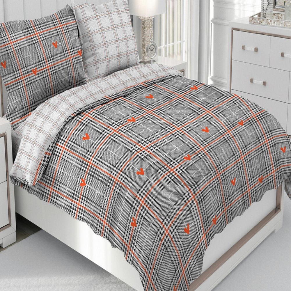 Комплект постельного белья &quot;ВЛ. ФРАНЦУЖЕНКА&quot;, бязь, 100% хлопок, Россия.