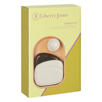 Набор из 4-х сервировочных тарелок на деревянном подносе sorrento